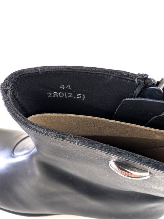 OUR LEGACY Camion Boot Black Leather EU 44 US 11 Zip Square Toe NIB Vibram main image 6